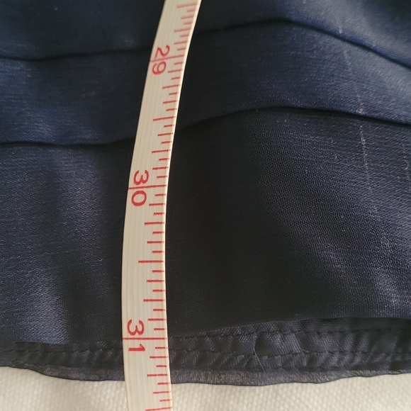 Blue Ombre Cocktail Dress - Picture 3 of 12